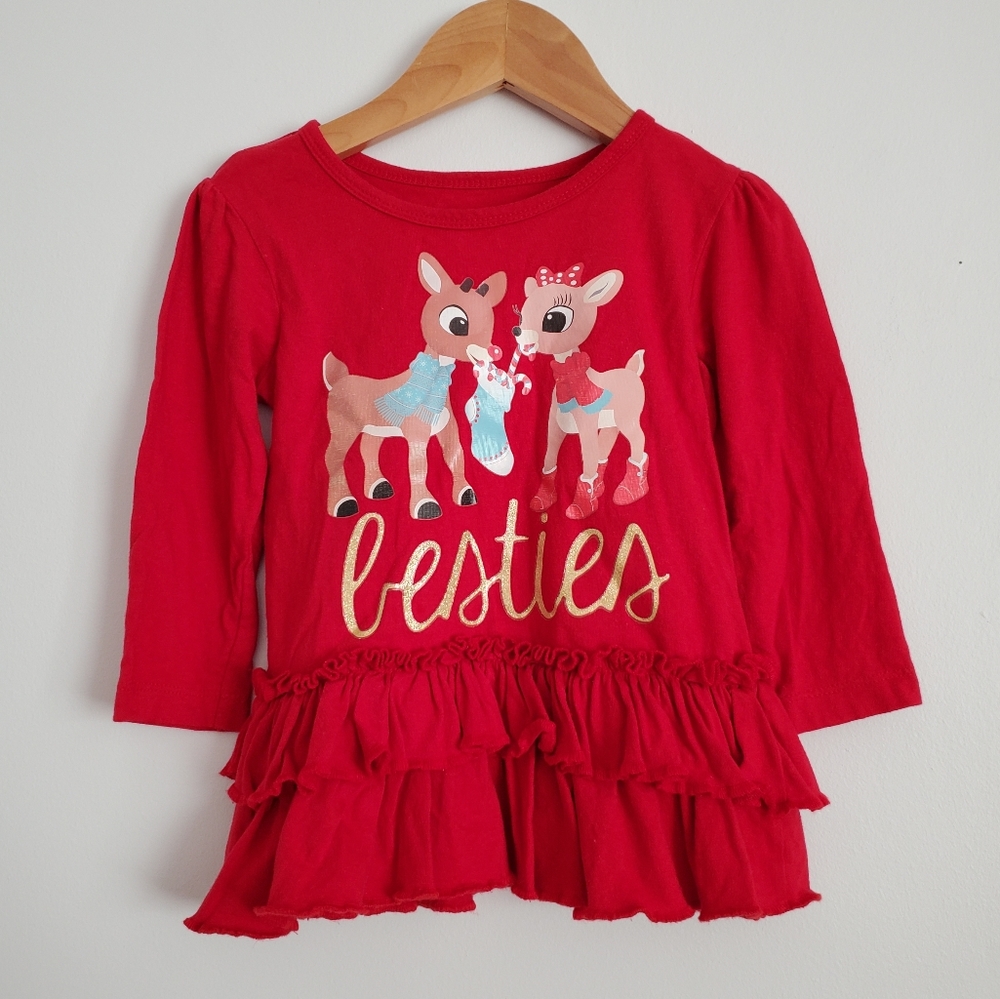 Toddler Rudolph The Red Nosed Reindeer Size 2T